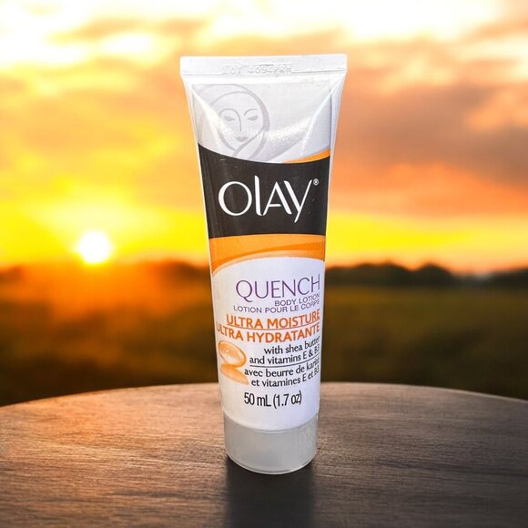 Olay Quench Ultra Moisture Lotion with Shea Butter Travel Size, 1.7 oz, 2 Count - Picture 1 of 1